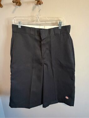 Like New Dickies Loose Fit Work Shorts Black 32